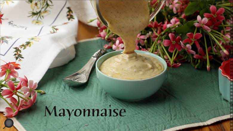 Mayonnaise Recipe - How to make homemade Mayonnaise in 2 minutes