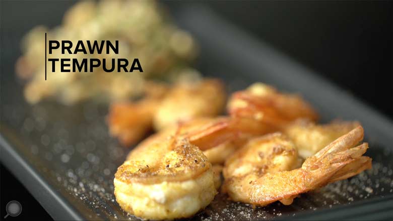 Prawn Tempura Recipe | Shrimp Tempura | With Peanut Cucumber Dip