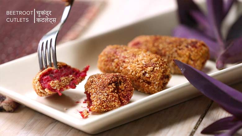 Beetroot Cutlet Recipe | Chukandar Cutlets | Tikki | Easy Snacks at Home