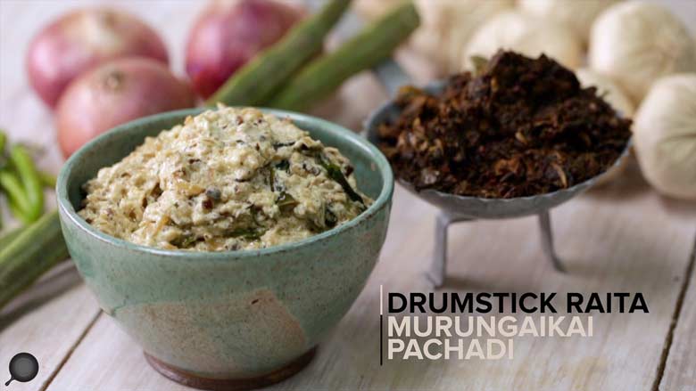 Drumstick Raita Recipe | Murungakkai Pachadi | Pondicherry Style