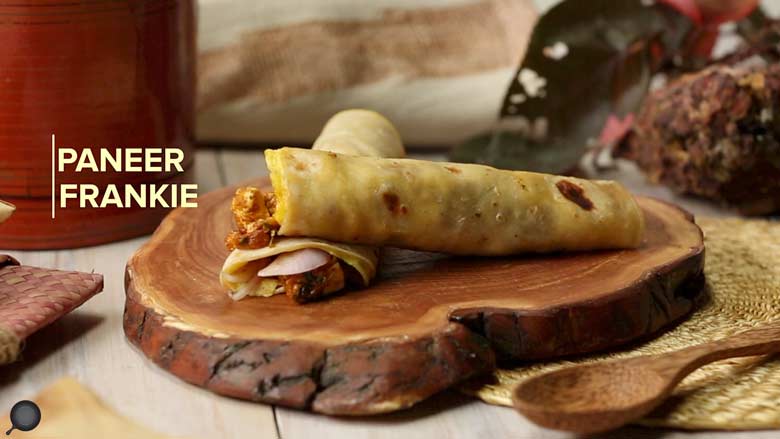 PANEER FRANKIE | PANEER KATHI ROLL | INDIAN STREET FOOD FAVOURITE