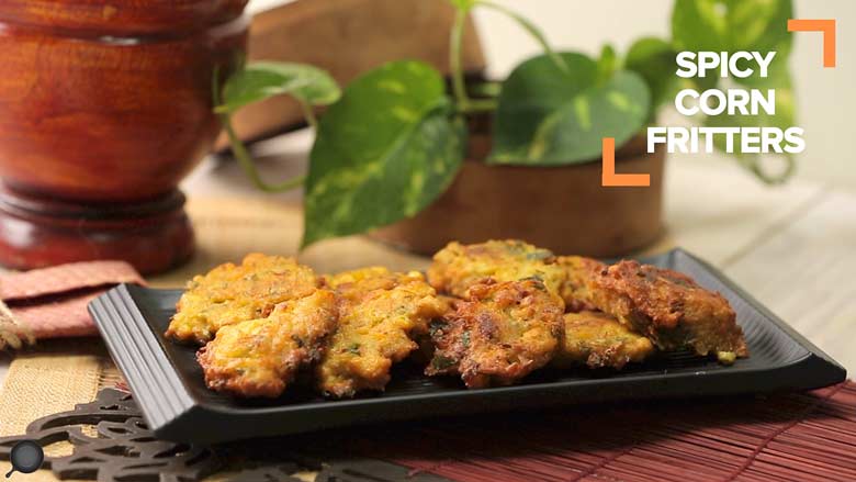 Spicy Corn Fritters | Quick and Easy Snack at Home | Perfect Teatime Snacks