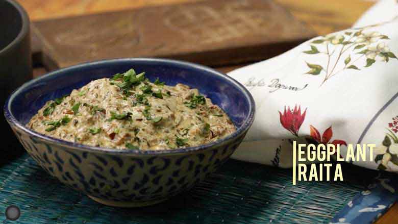 Eggplant Raita | Brinjal Raita | Easy to make and Delicious to Eat | Eggplant Pachadi