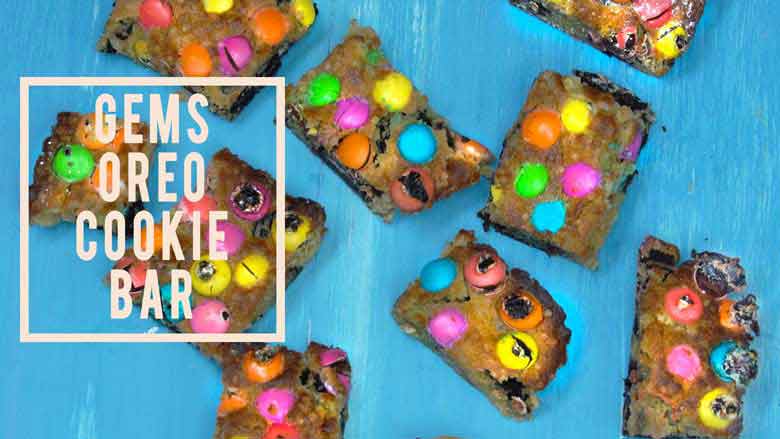 Awesome Gems Oreo Cookie Bar