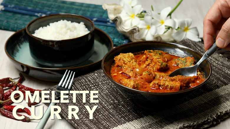 Omelette Curry Recipe | Chettinad Egg Curry