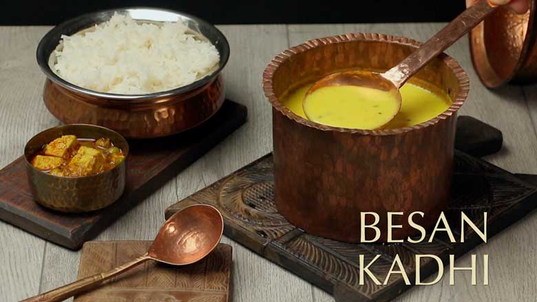 Besan Kadhi | Rajasthani Kadhi Recipe | Chach ki Kadhi
