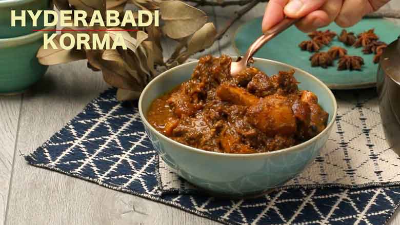 Hyderabadi Mutton Korma Recipe