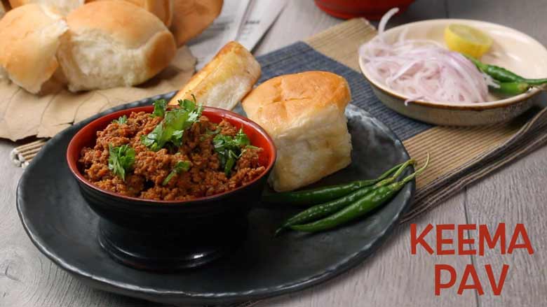 Keema Pav Recipe | How To Make Mumbai Style Keema Pao
