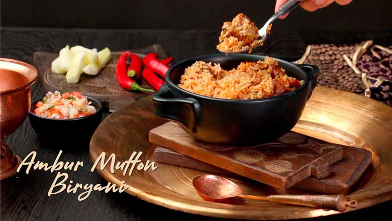 Ambur Mutton Biryani Recipe | How to make Ambur Star Briyani | Ambur Biryani Recipe