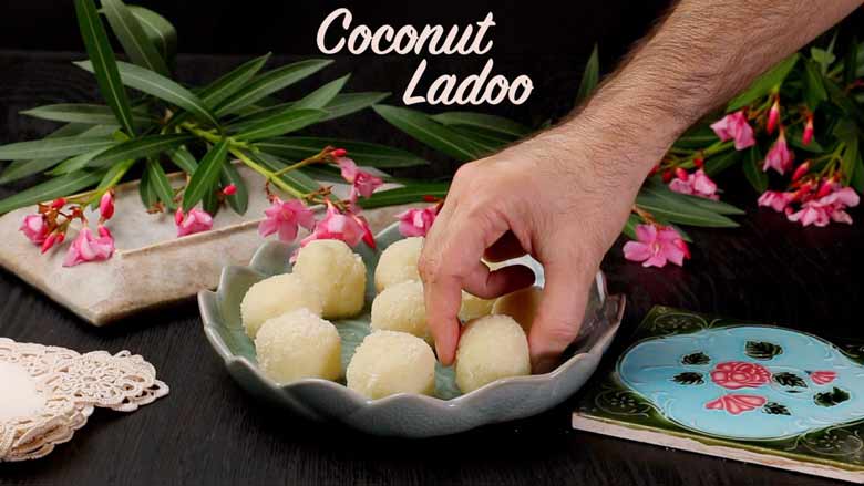 Coconut Ladoo Recipe | Easy Nariyal ka Ladoo at Home