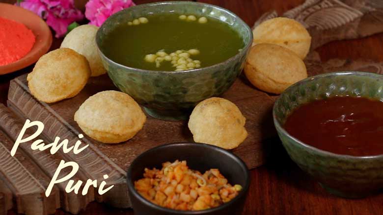 Pani Puri Recipe | Easiest Way To Make Pani Puri | Golgappa
