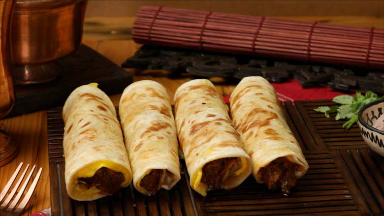 Mutton Frankie Recipe