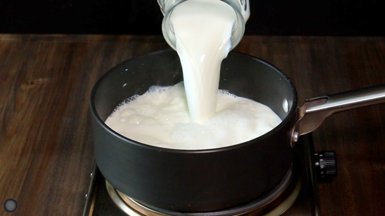Milk discount into yogurt