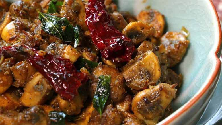 Mushroom Pepper Fry Recipe | Restaurant styler Fry by Yummefy Mushroom