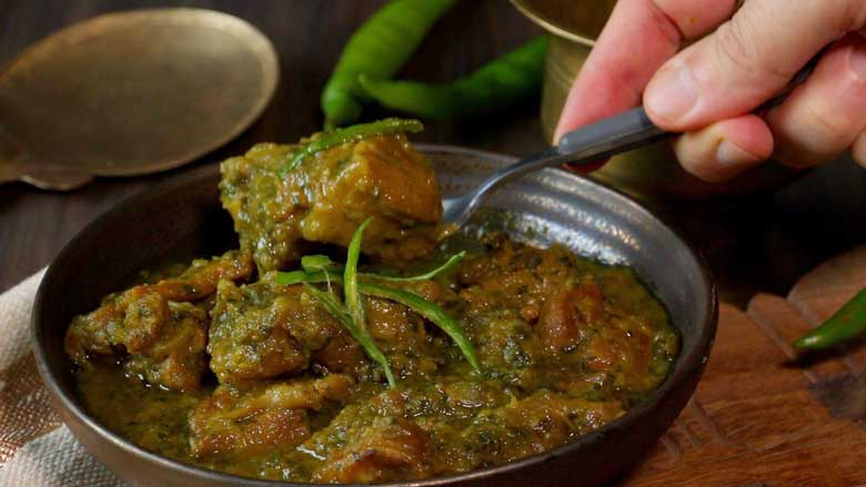 Green chilli mutton sales recipe